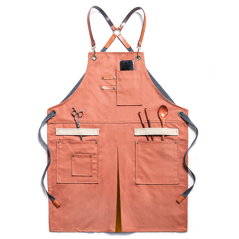 Loken Washed Denim Aprons