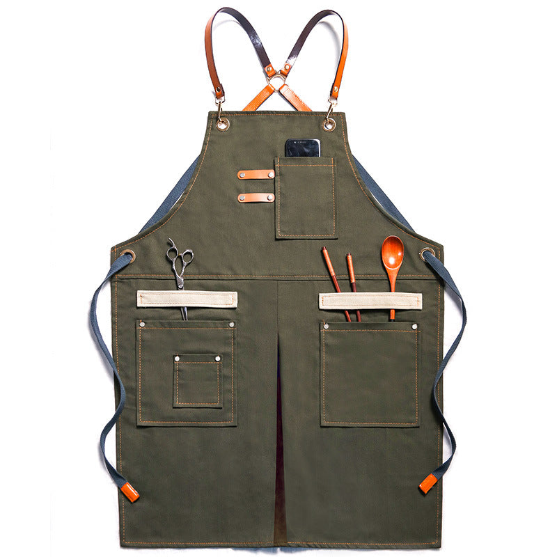 Loken Washed Denim Aprons