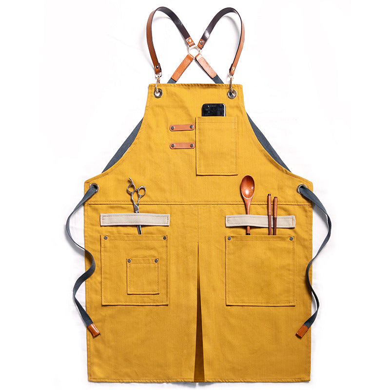 Loken Washed Denim Aprons